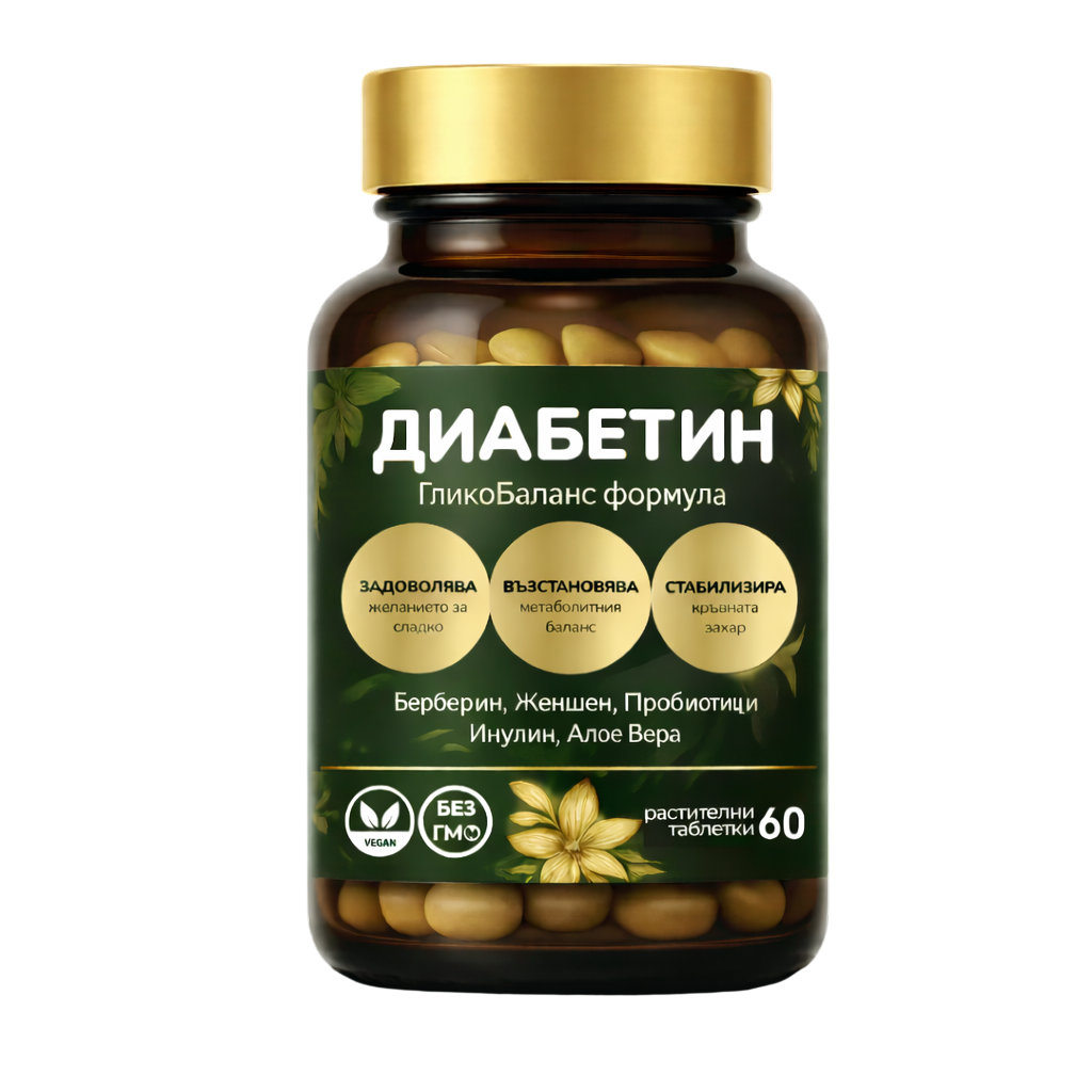 Диабетин 1 х флакона от 60 таблетки за 1 месец